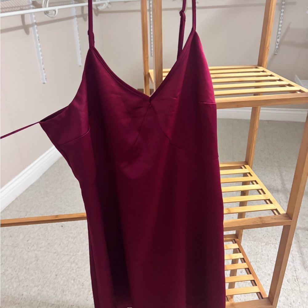 Love, Fire Deep Red Dress